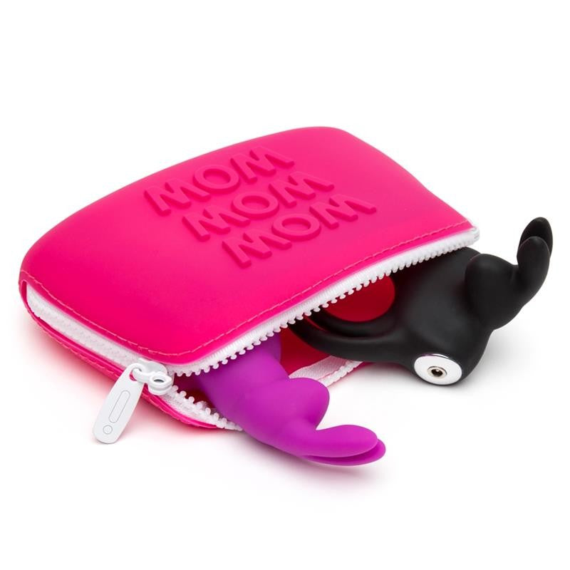 Estuche con Cremallera WOW pequeño - HappyRabbit - Desinfección, limpieza y cuidado de tus productos eróticos (3)