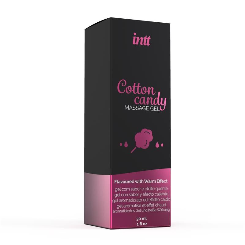 Gel de Masaje Efecto Calor Algodón de Azucar 30 ml - Intt - Lubricantes sexuales (3)