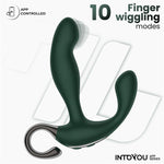 Masajeador Prostático Greeny con App - Intoyou App Series - Vibradores masculinos para el masaje prostático (3)