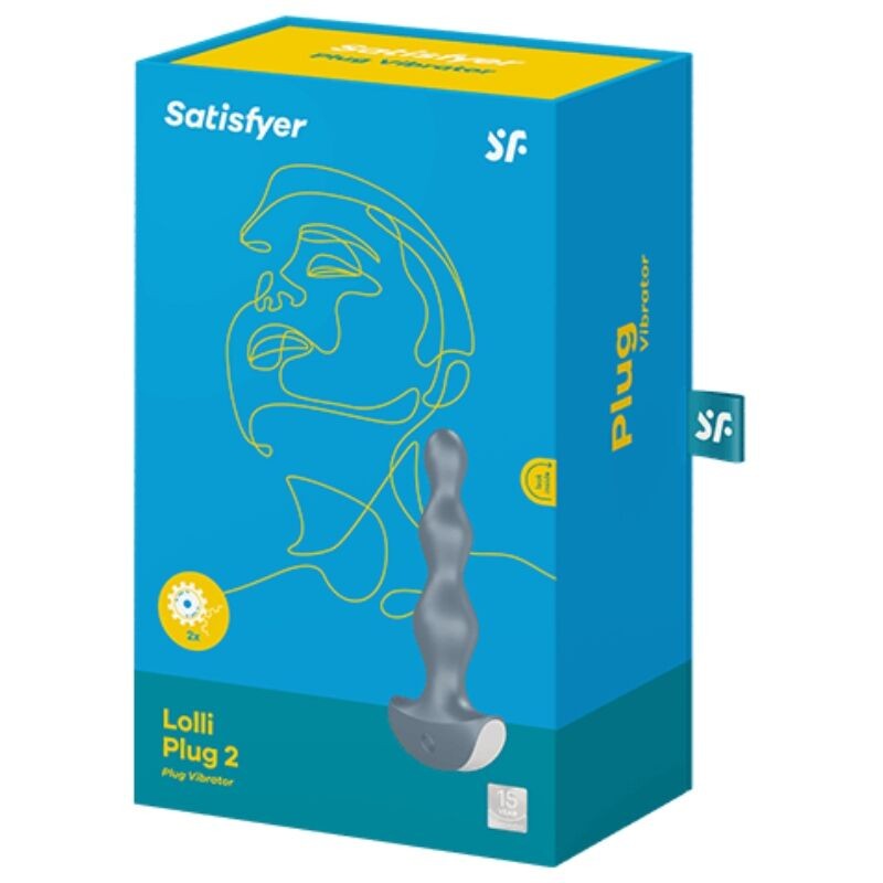 Lolli Plug 2 Gris - Satisfyer - Plugs anales (3)