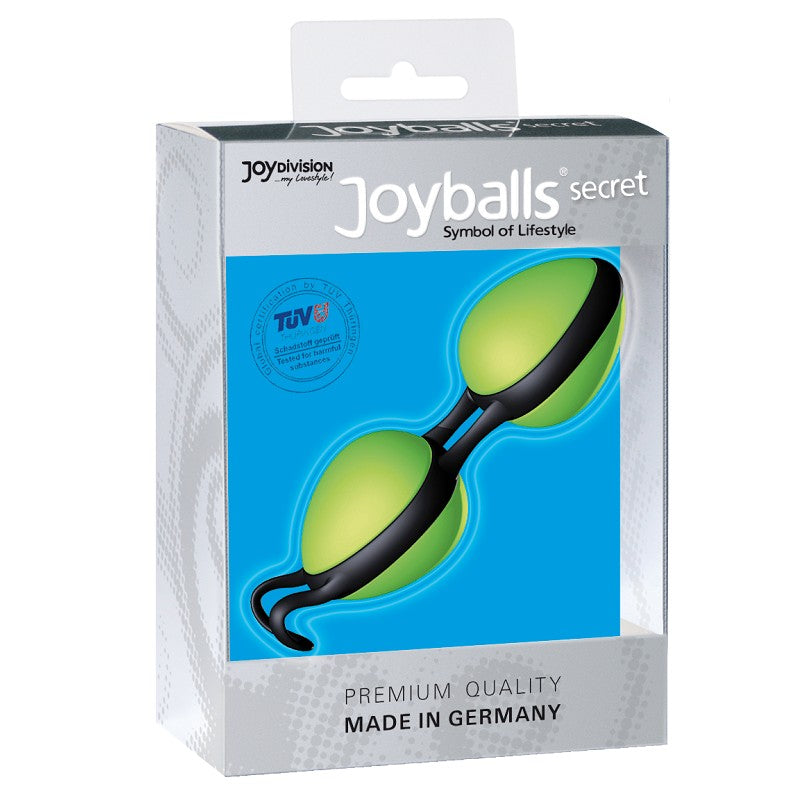Joyballs secret bolas chinas negras y verde 2