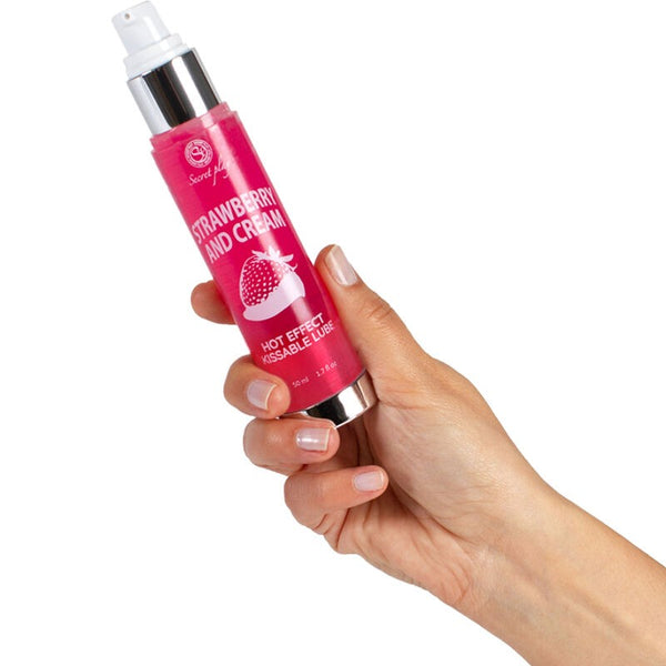Lubricante Efecto Calor Fresas con nata