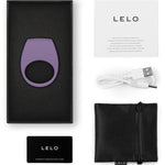 Anillo Vibrador Tor 3 Morado con App - Lelo - Anillo vibrador para el pene (con y sin vibración) (3)