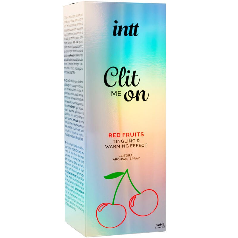 Clit on Me On Frutos Rojos 15 ml - Intt - Estimulantes sexuales (3)