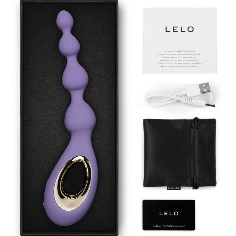 Masajeador Anal Soraya Beads Lila - Lelo - Bolas anales o cuentas (Anal Beads) (3)