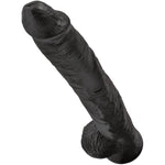 KC 14 Negro- con testículos - KingCock - Dildos o Consoladores (4)