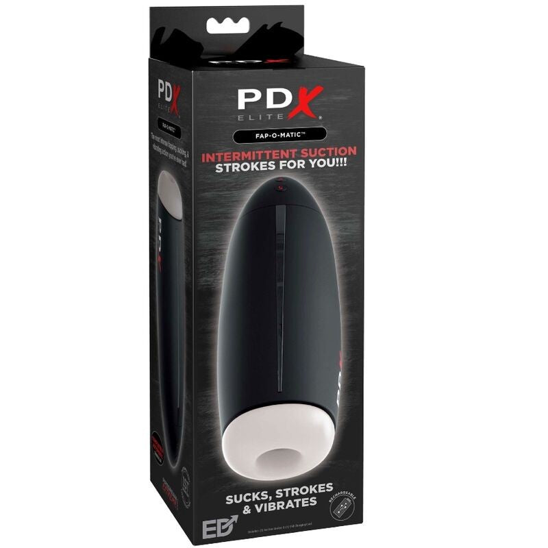 PDX Elite Fap-O-Matic Succión + Vibración - Pipedream - Masturbadores masculinos (3)