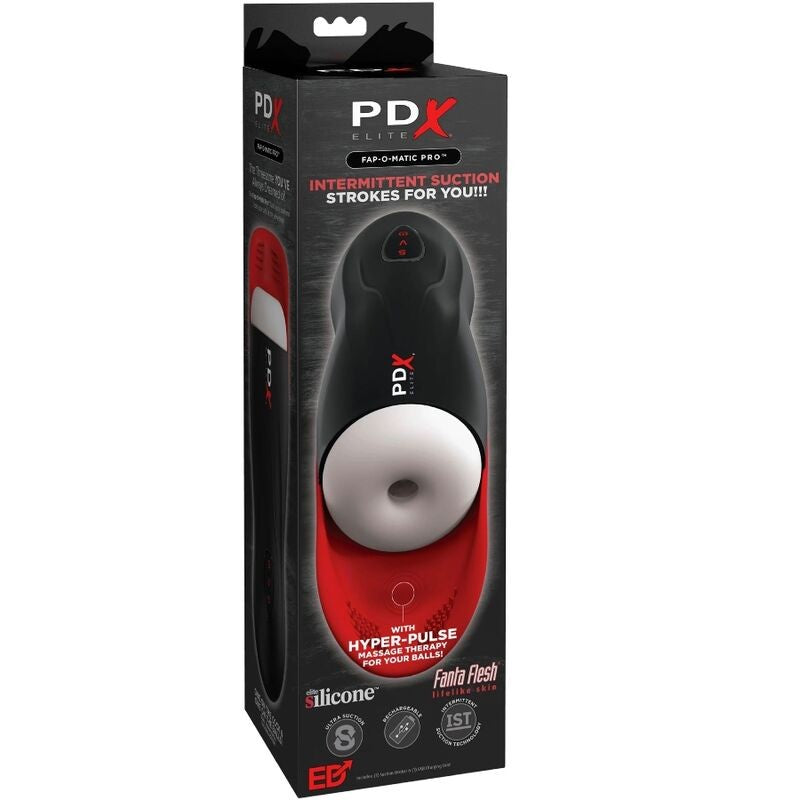 PDX Elite Fap-O-Matic Pro Masturbador con Succión - Pipedream - Masturbadores masculinos (3)