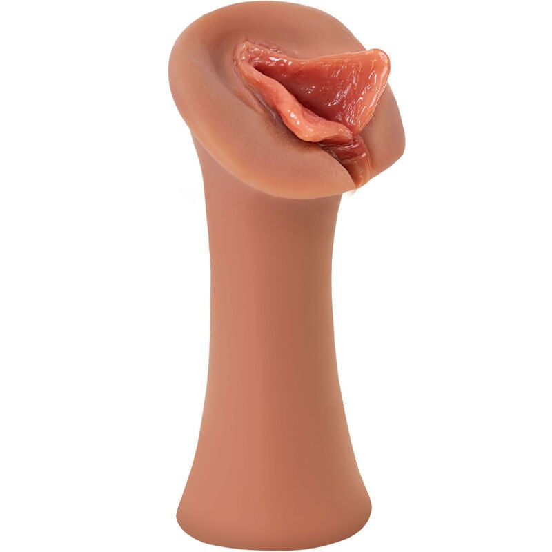 Wet Pussies Luscious Lips Caramelo - Pipedream - Masturbadores masculinos (3)