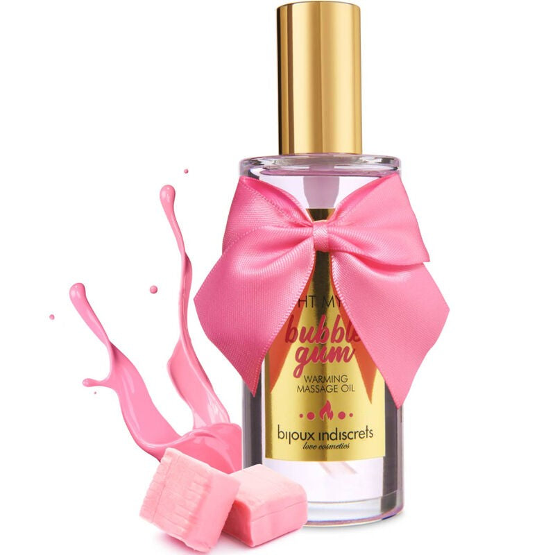 Light My Fire Aceite Masaje Calor y Sabor Chicle - Bijoux Indiscrets - Aceite para masajes eróticos (3)