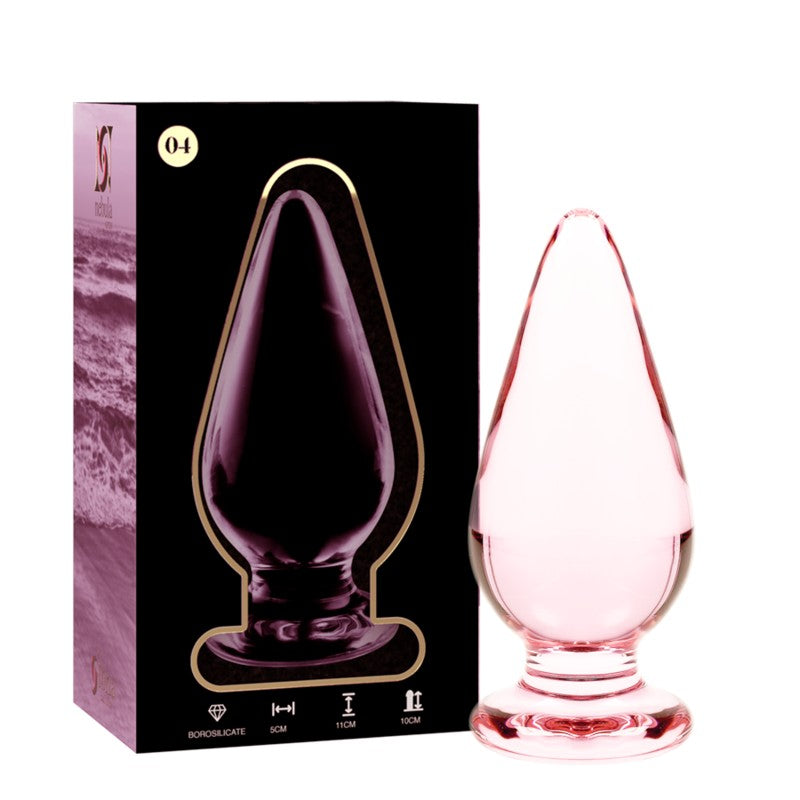 Nebula Plug de Cristal 11 cm Rosa - Ibiza - Plugs anales