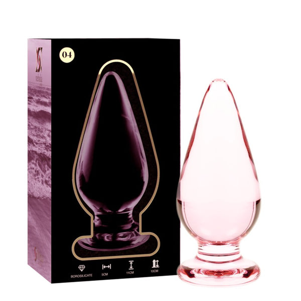 Nebula Plug de Cristal 11 cm Rosa - Ibiza - Plugs anales