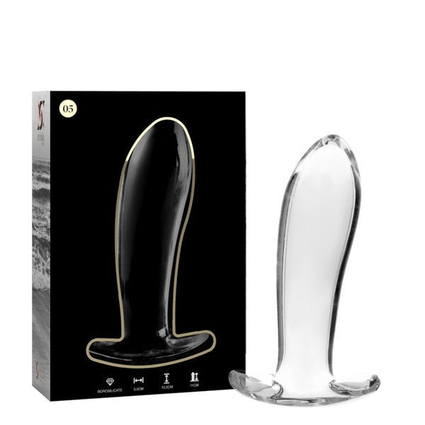 Plug Cristal Nebula Modelo 5 Transparente - Ibiza - Plugs anales