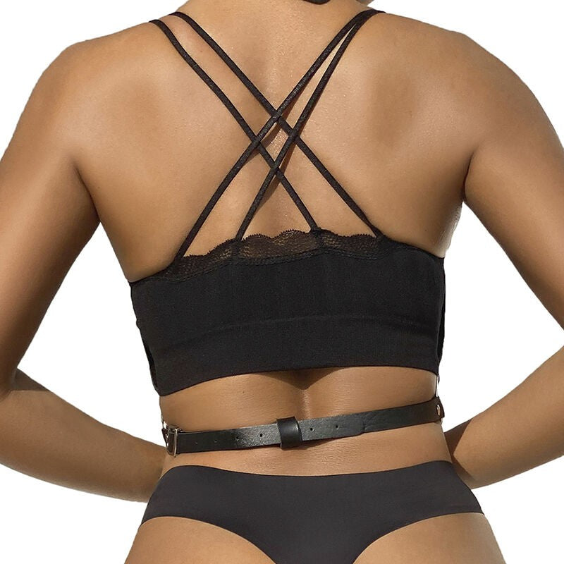 Arnés de Pecho con Cadenas Talla Única - Subblime - Lencería erotica (3)