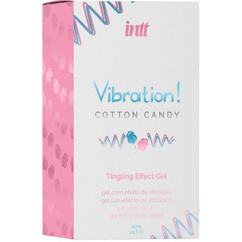 Vibrador liquido aroma Algodón de Azúcar 15 ml - Intt - Estimulantes sexuales (3)