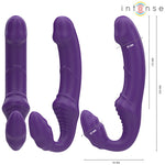 Arnes Strapless Vibrador doble Jill - Intense - Arneses con pene o dildo Strap-On (2)