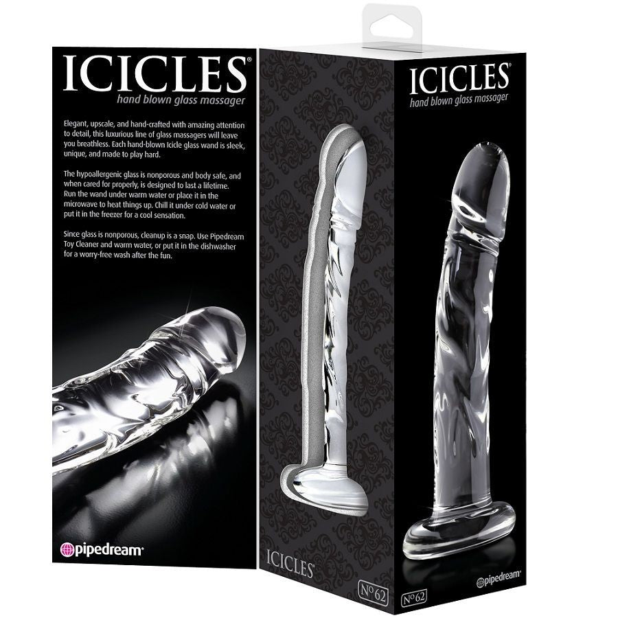Consolador cristal icicles 62 - Pipedream - Dildos o Consoladores (3)