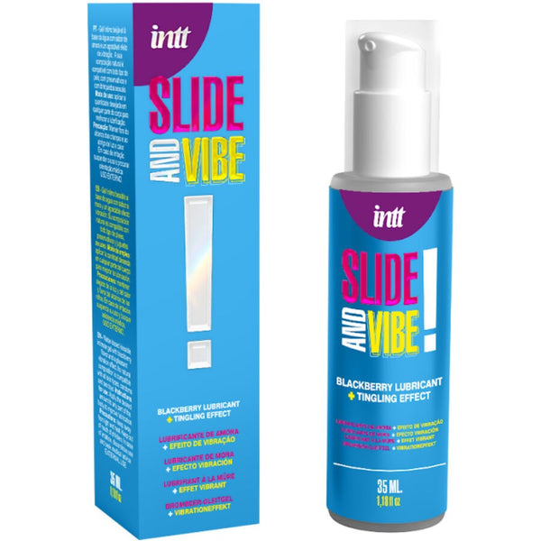 Lubricante Besable con Efecto Vibración 35 ml - Intt - Lubricantes sexuales