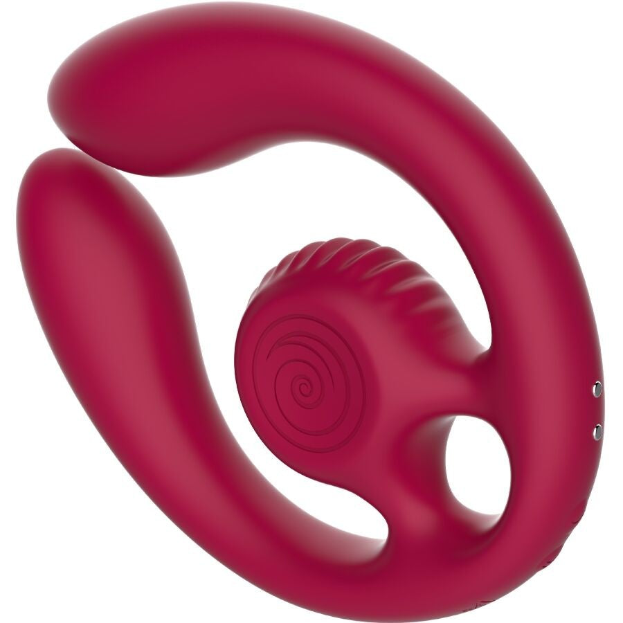 Gizi Duo Burdeos Vibrador Para Parejas - Snail Vibe - Vibradores (3)