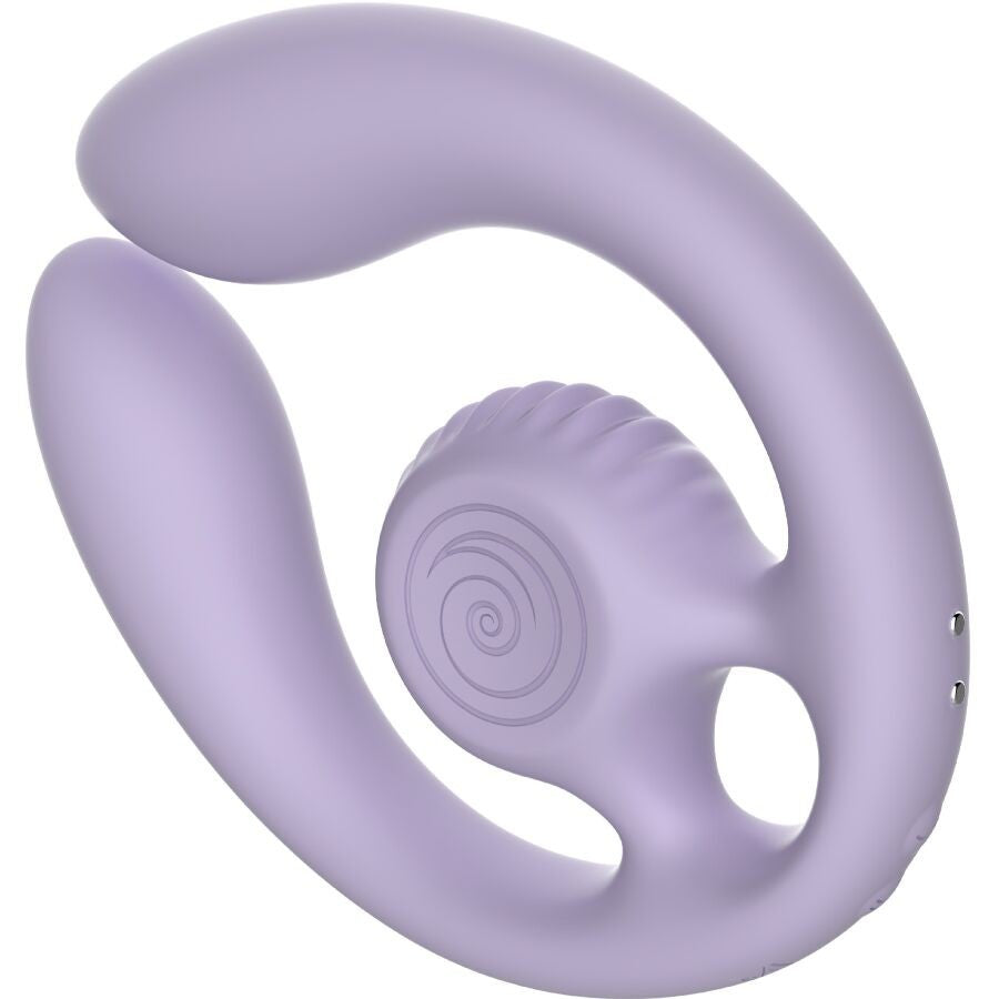 Gizi Duo Lila Vibrador Doble Para Parejas - Snail Vibe - Vibradores (3)