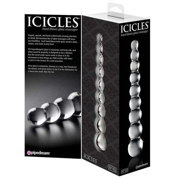 Consolador cristal icicles 2