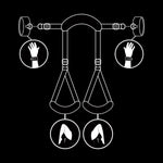 Posición piernas abiertas con esposas - FetishSubmissive - Kits para BDSM (3)