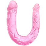 Double Flexible Dildo Pink - WhitePleasures - Dildos o Consoladores (3)
