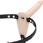 Arnés vibrador silicona 15cm - FetishSubmissive - Arneses con pene o dildo Strap-On (3)