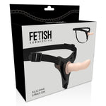 Arnés silicona flesh Punto G 12.5 cm - FetishSubmissive - Arneses con pene o dildo Strap-On (3)