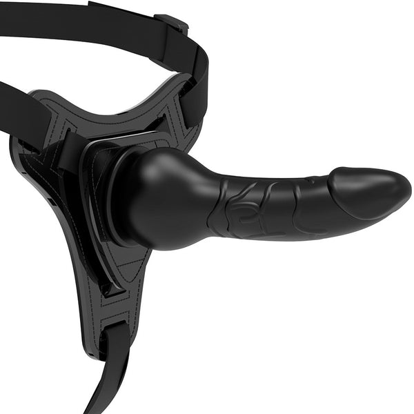 Arnés realistico negro 16cm