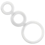 Set anillos pene y testículos - Addicted Toys - Anillo vibrador para el pene (con y sin vibración) (3)