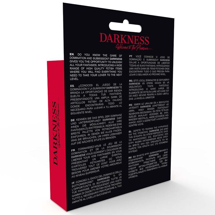 Arnés con agujero talla unica - Darkness - Arneses con pene o dildo Strap-On (3)