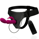 Arnés con Vibrador Vincent 15 cm - HarnessAttraction - Arneses con pene o dildo Strap-On (2)