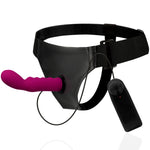 Arnés Walter con vibración 15.5 cm - HarnessAttraction - Arneses con pene o dildo Strap-On (3)