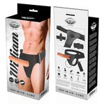 Arnés hueco William con vibrador 7 cm 2