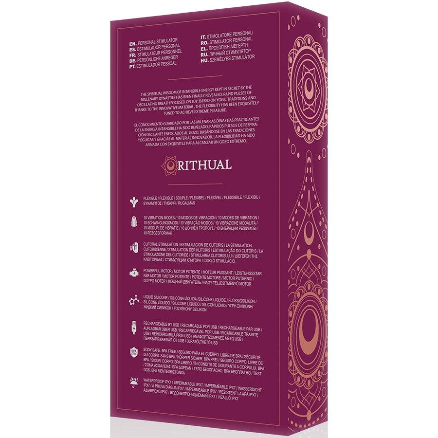 Vibrador Anusara Rosa - Rithual - Vibradores (3)
