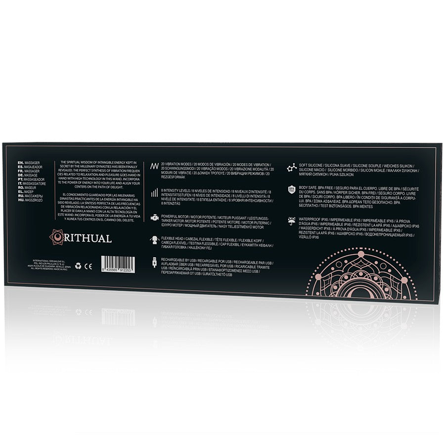 Masajeador Akasha Negro - Rithual - Vibradores (4)