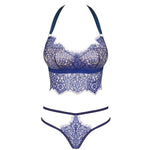 Flowlace Teddy 01 L/XL - Obsessive - Lencería erotica (3)