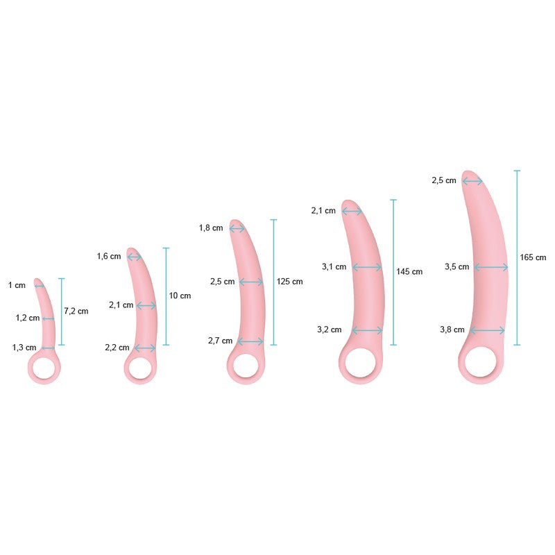 Kit 5 piezas Dilatador vaginal - IntimiChic - Crema para tonificar tu vagina (3)