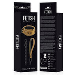 Collar con agarradera dorado - FetishSubmissive - Kits para BDSM (3)