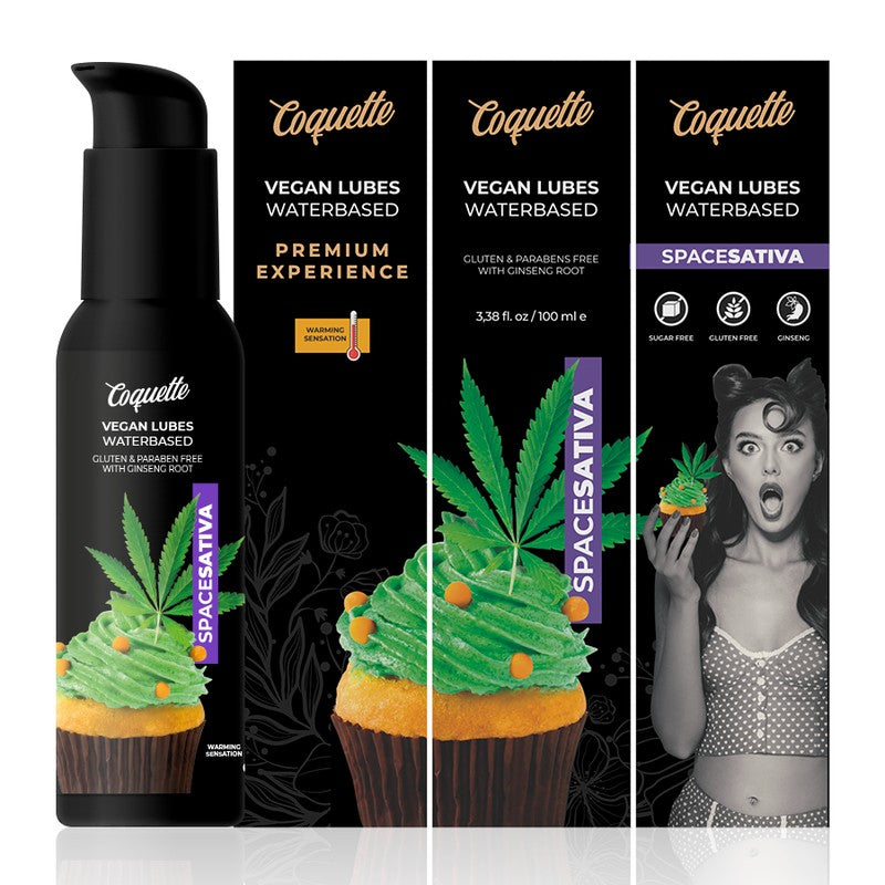 Lubricante Calor Muffin de Cannabis - Coquette - Lubricantes sexuales (3)