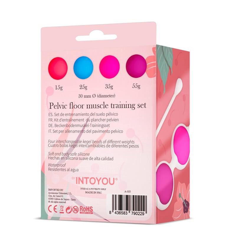 Kit 4 Bolas Kegel Silicona - Adalet - Bolas Chinas (4)