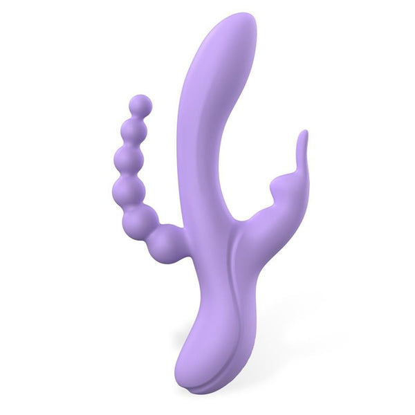 Vibrador Triple Lindsay - ENGILY ROSS - Vibradores
