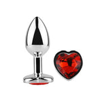 Plug Anal Corazón Rojo Talla M - AfterDark - Plugs anales (3)