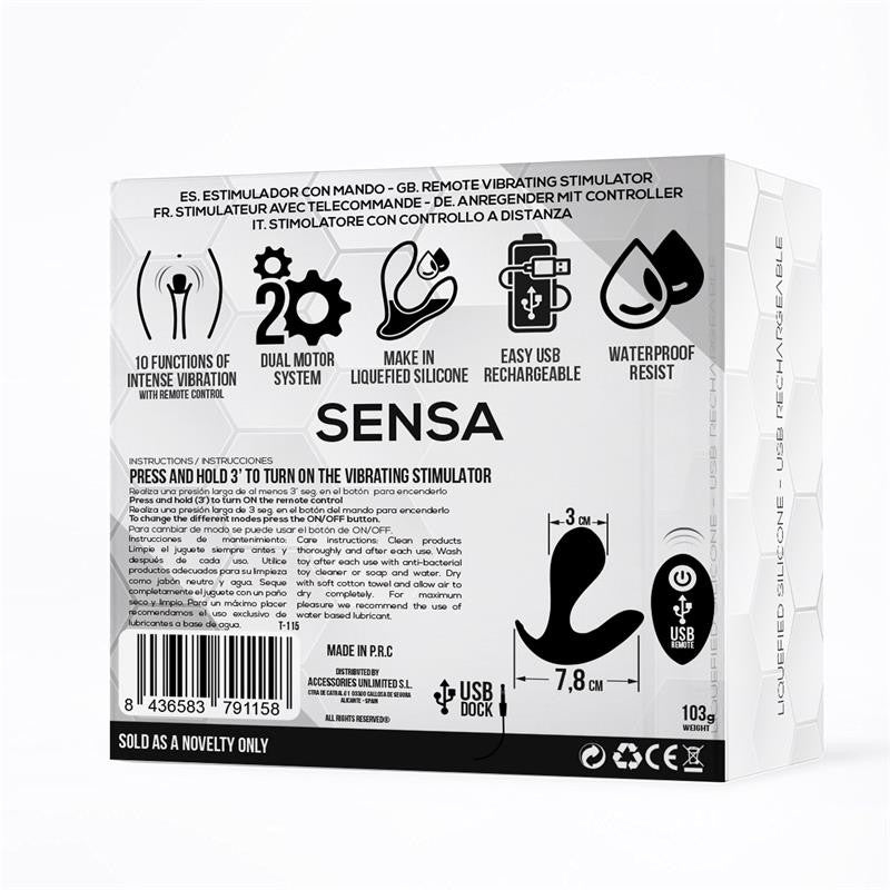 Sensa SIlicona Líquida Negro - Tardenoche - Vibradores (4)