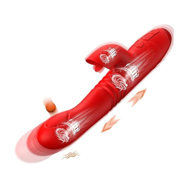 Vibrador Velvet con Thrusting y Pulsación