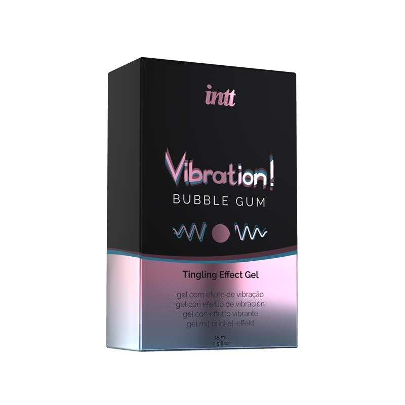 Vibrador liquido Aroma Chicle de Fresa 15 ml - Intt - Estimulantes sexuales (3)