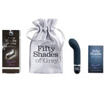 50 Sombras de Grey Mini vibrador curvado para llegar y estimular el Punto G. Combina forma y suave textura de silicona con potentes vibraciones. Mini Vibrador punto G