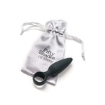 50 Sombras de Grey Fabricado en sedosa silicona con una forma flexible pero firme. De punta estrecha que poco a poco se va ensanchando gradualmente. Plug Anal Grey