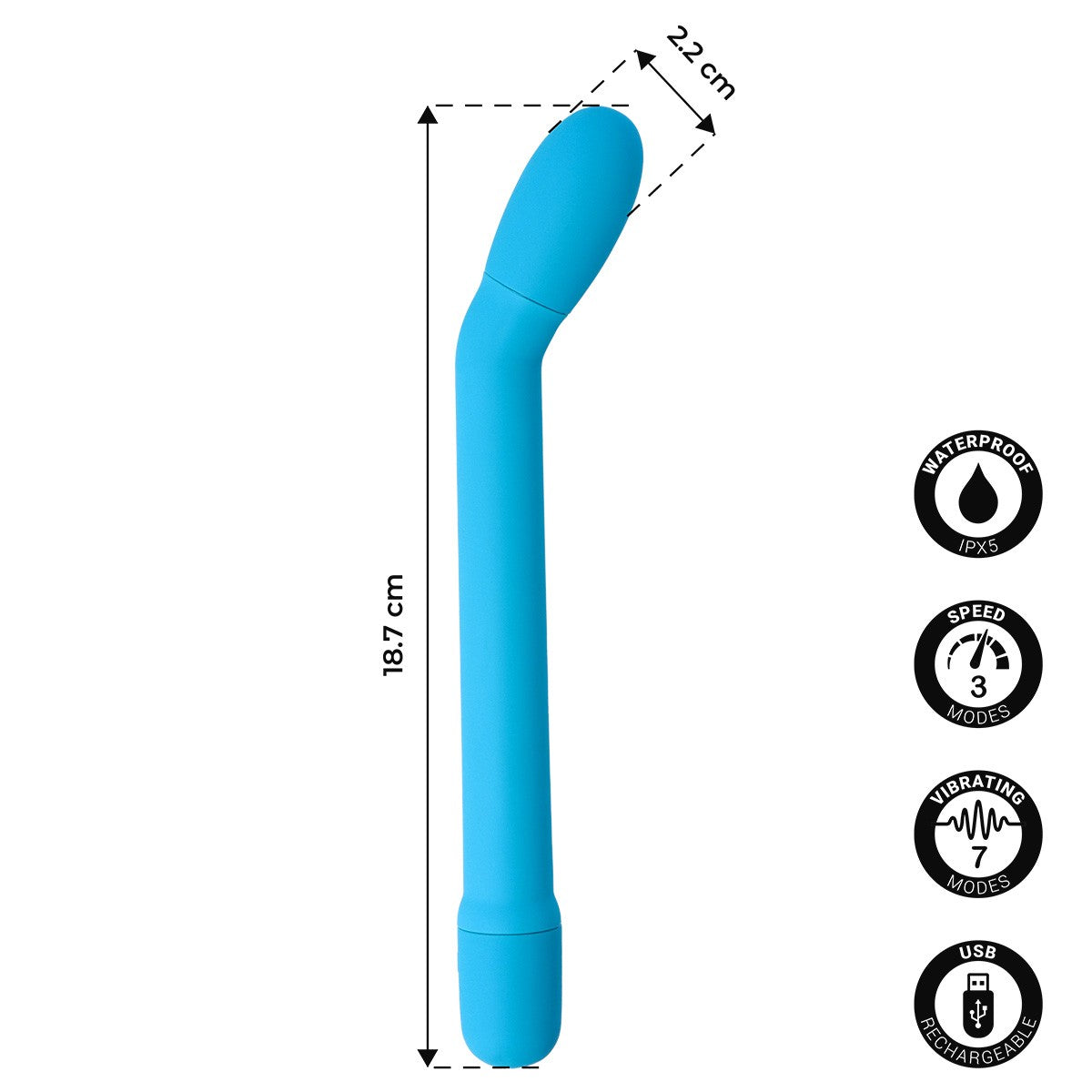 Vibrador Pélvico Caress - Virgite - Vibradores (5)